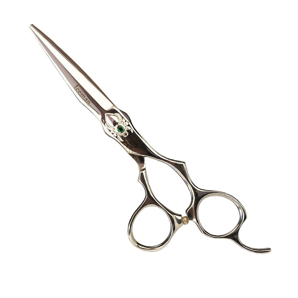Iceman Suntachi Black Widow Green Gem Hairdressing Scissors 5.5 Inch
