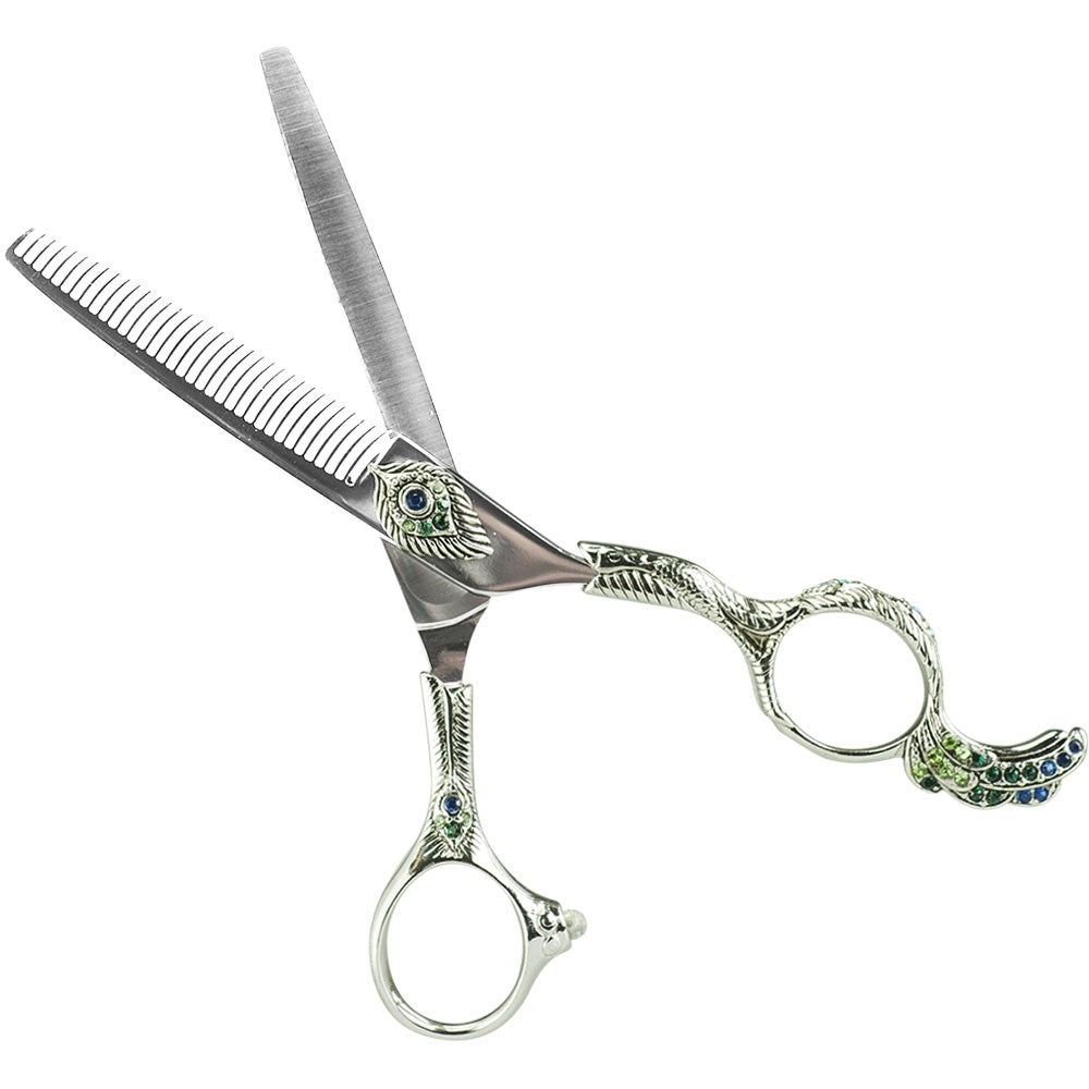 Iceman Suntachi Thinning Scissors - Peacock 6in 171632