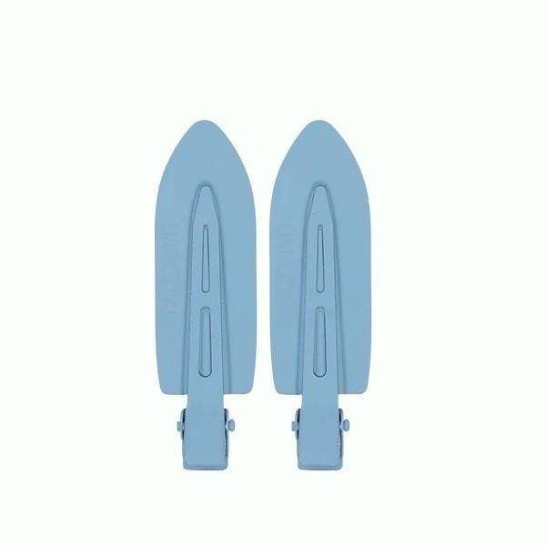 Iron Alloy No Crease or Bend Beauty Hair Clips 2pk