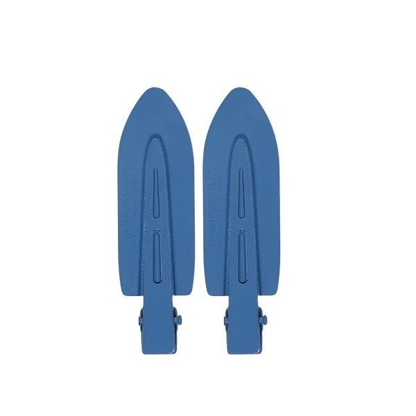 Iron Alloy No Crease or Bend Beauty Hair Clips 2pk