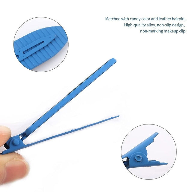 Iron Alloy No Crease or Bend Beauty Hair Clips 2pk
