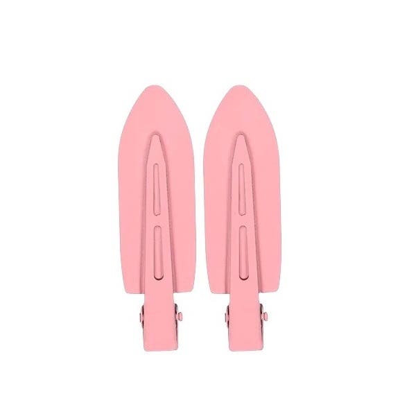 Iron Alloy No Crease or Bend Beauty Hair Clips 2pk