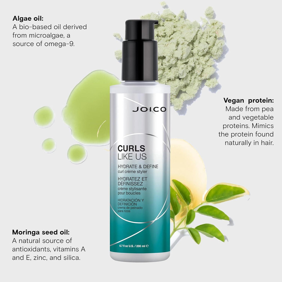 Joico Curls Like Us Hydr Creme 200ml