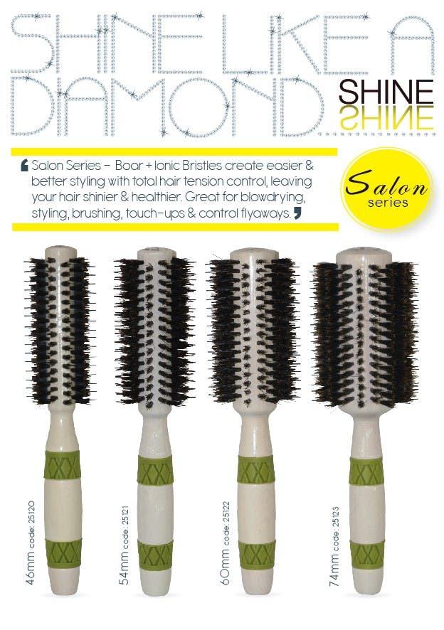 JOIKEN Shine Boar & Ionic Brush 54mm