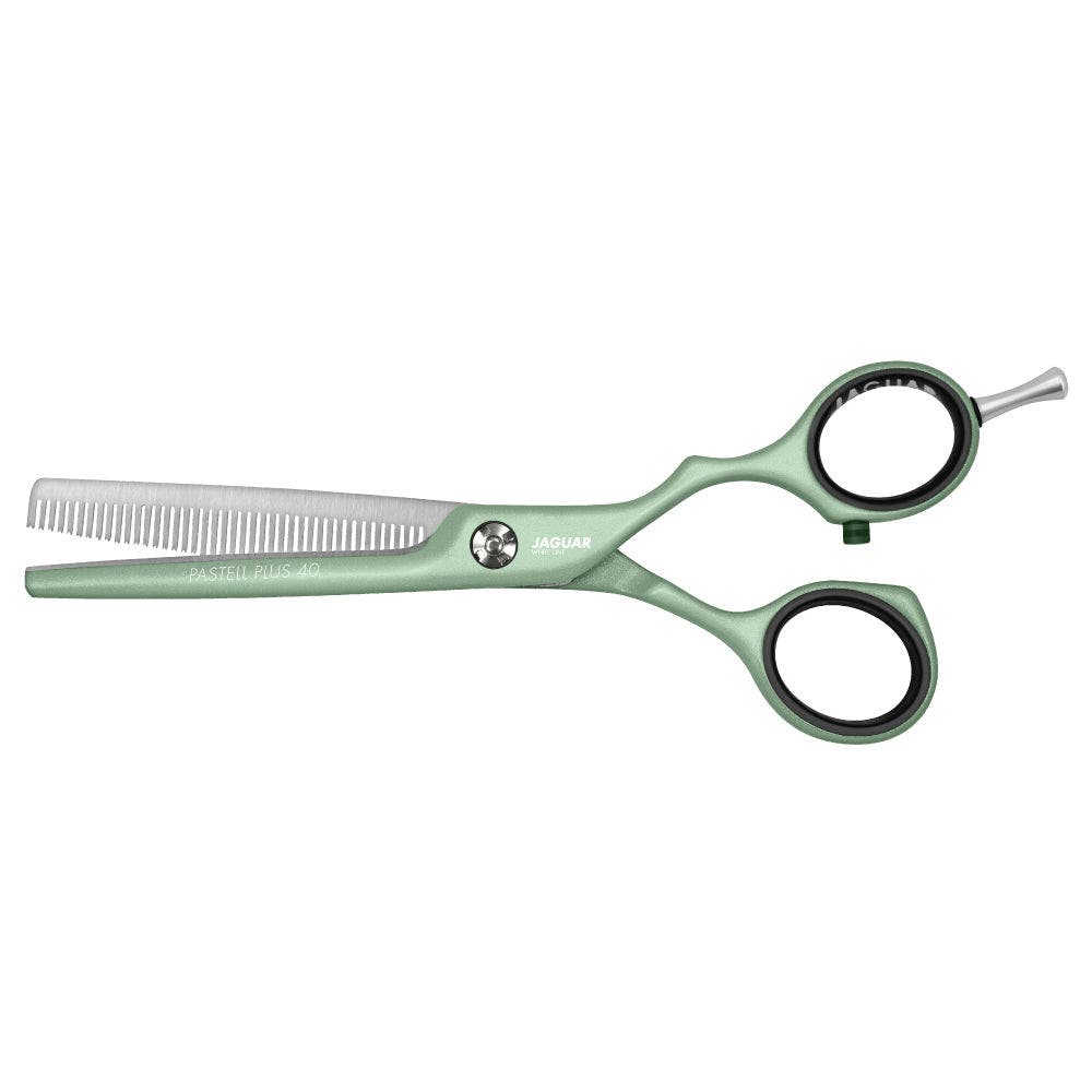 Jaguar Pastell Plus Offset 40 5.5" Hairdressing Thinning Scissor - Matcha