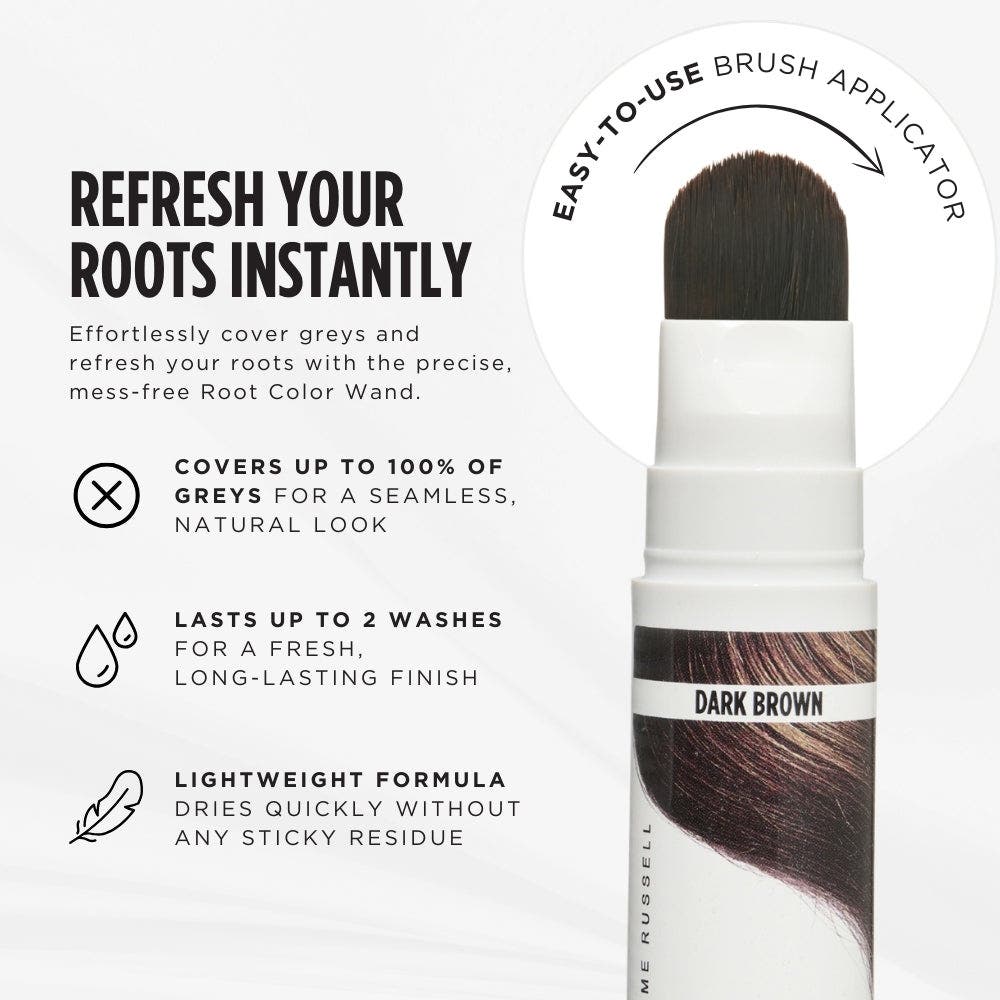 Jerome Russell Root Colour Wand - Dark Brown 18ml