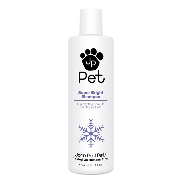John Paul Pet Oatmeal Super Bright Shampoo/For Light Coloured Coats 473.2ml