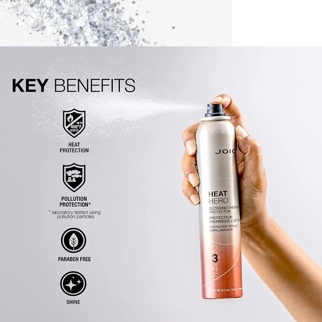 Joico Heat Hero Glossing Thermal Protector 180ml