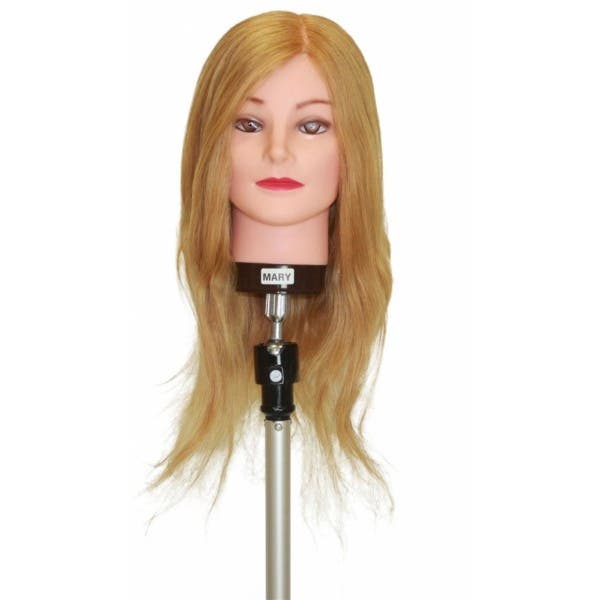 Joiken Professional Mannequin Head - MARY - 100% Blonde Long Human Hair