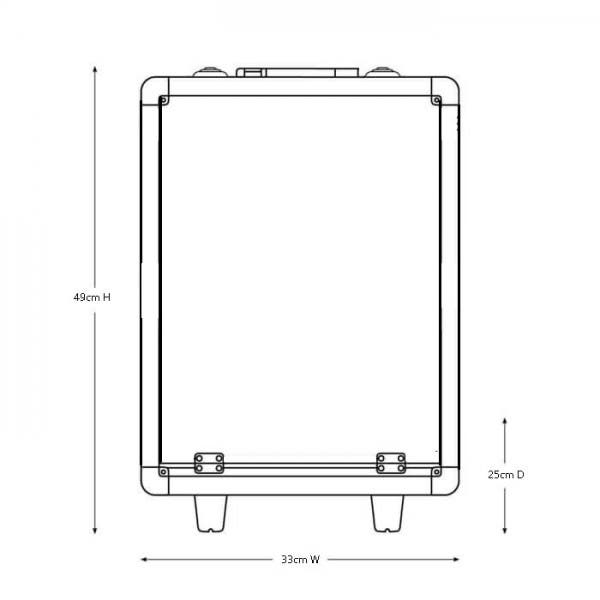 Joiken Silk Black Tool Case Trolley