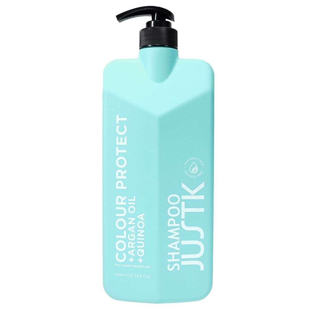 JustK Colour Protect + Argan Oil + Quinoa Shampoo 1L