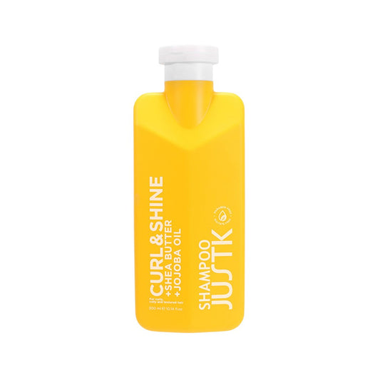 JustK Curl and Shine + Shea Butter + Jojoba Oil Shampoo & Conditioner DUO 300ml