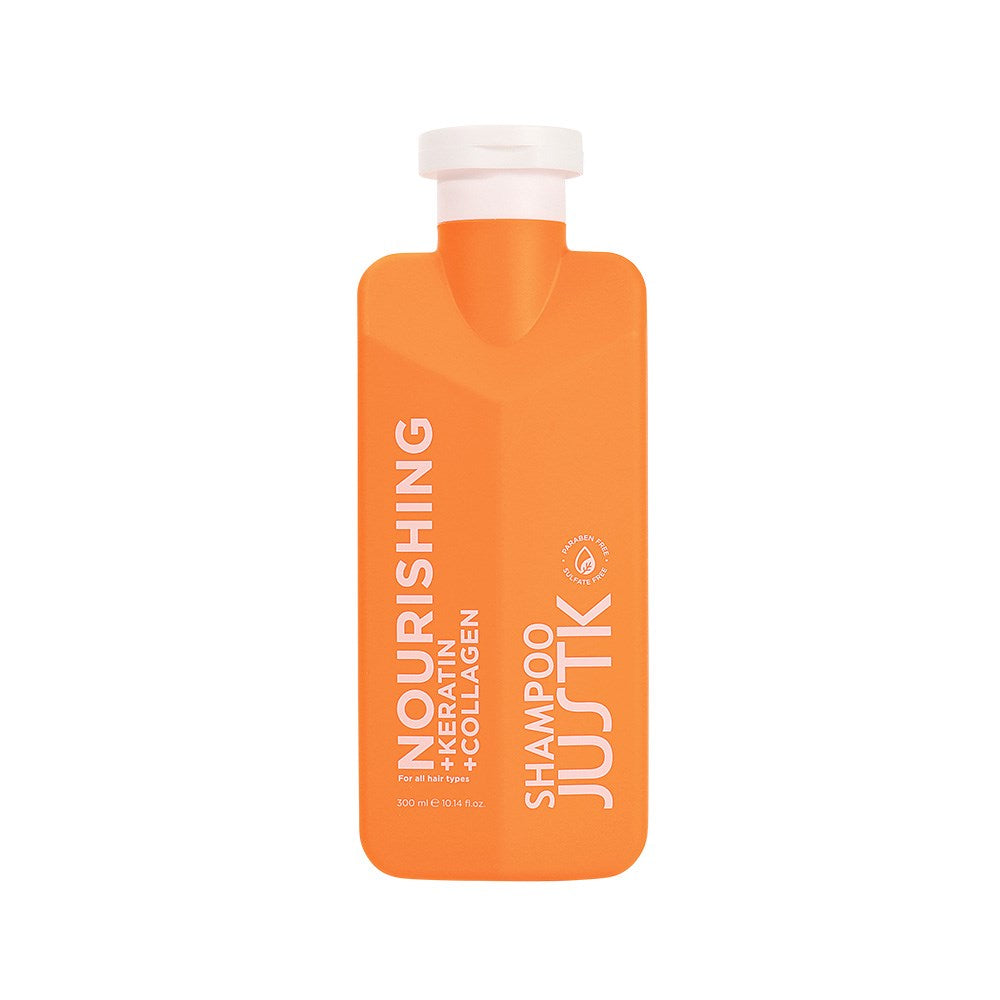 JustK Nourishing + Keratin + Collagen Shampoo 300ml