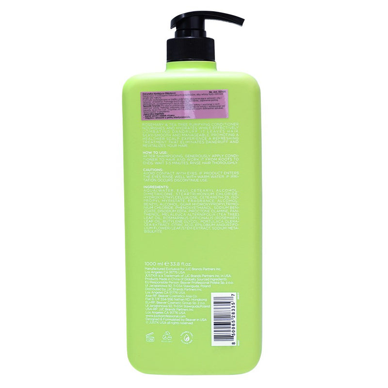 JustK Purifying + Tea Tree + Rosemary Conditioner 1L