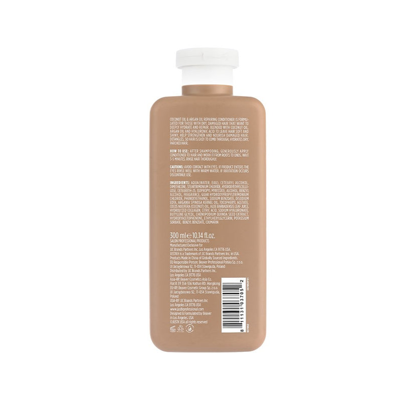 JustK Repairing + Coconut Oil + Argan Oil Conditioner 300ml