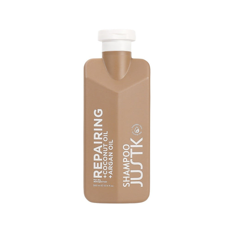 JustK Repairing + Coconut Oil + Argan Oil Shampoo & Conditioner DUO 300ml
