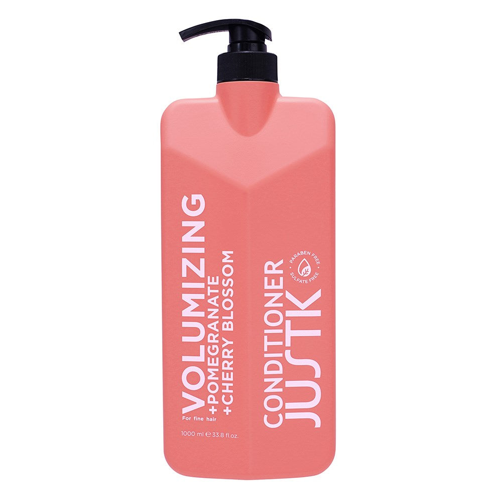 JustK Volumising + Pomegranate + Cherry Blossom Conditioner 1L