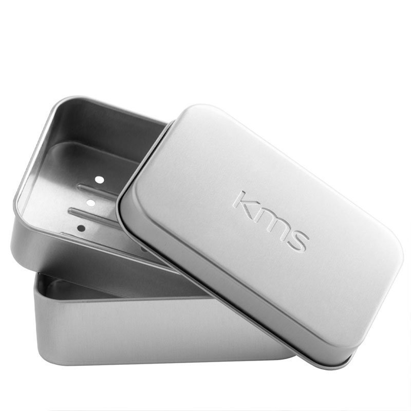 KMS Keeper - soap tin/Container/case made from aluminium 9.5x6.5x3.0 cm LxWxH