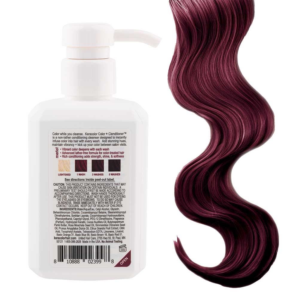 Keracolor Color Clenditioner Colour Shampoo 355ml - Choose Color