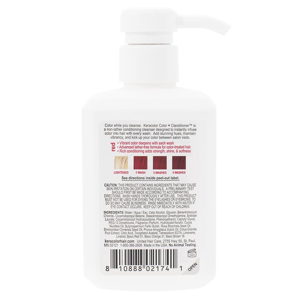 Keracolor Color Clenditioner Colour Shampoo 355ml - Choose Color