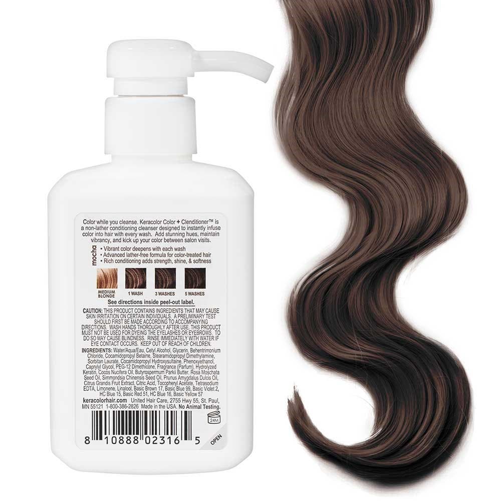 Keracolor Color Clenditioner Colour Shampoo 355ml - Choose Color