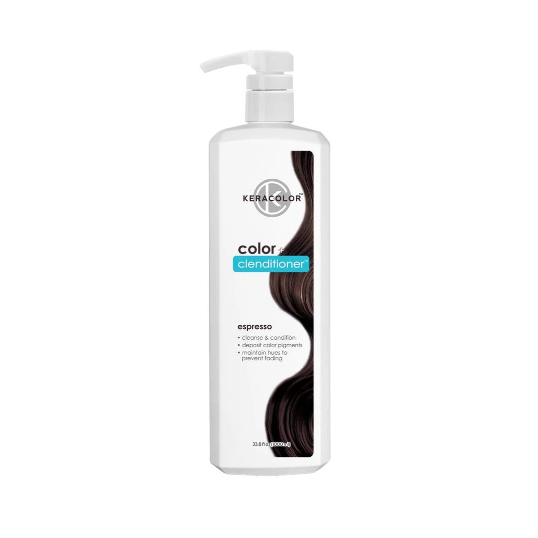 Keracolor Color Clenditioner Colour Shampoo - Espresso 1L