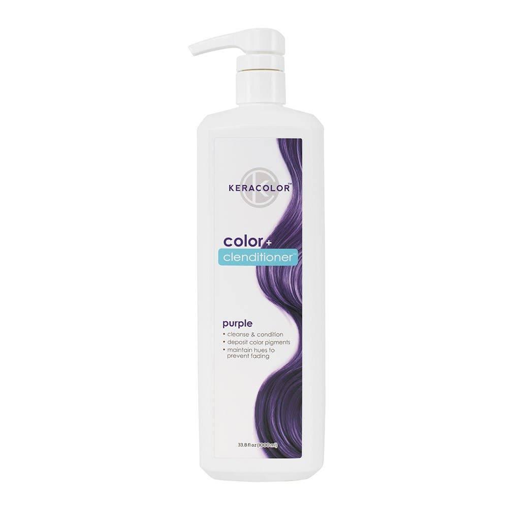 Keracolor Color Clenditioner Colour Shampoo - Purple 1L