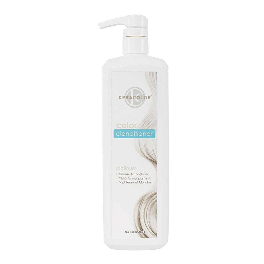 Keracolor Color Clenditioner Colour Shampoo - Platinum 1L