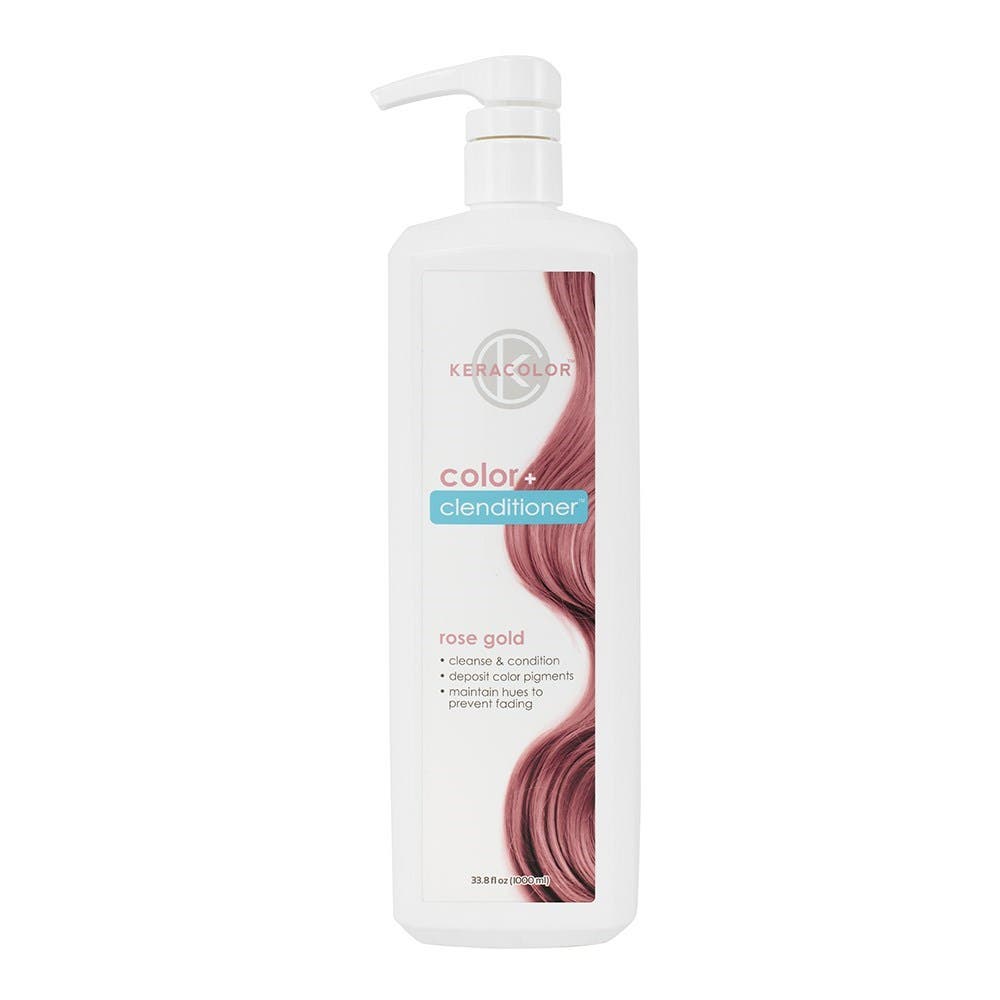 Keracolor Color Clenditioner Colour Shampoo - Rose Gold 1L