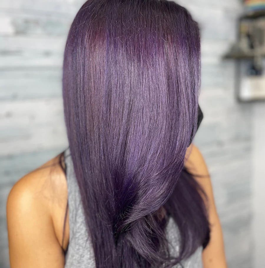 Keracolor Color Clenditioner For Brunettes - Purple