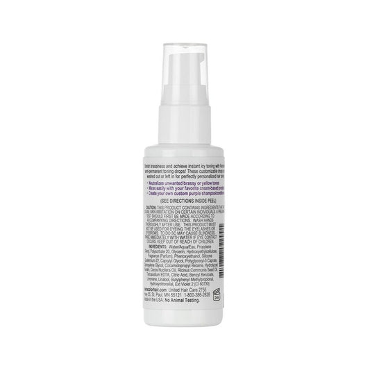 Keracolor Purple Toning Drops for Cool Blonde Tones 60ml