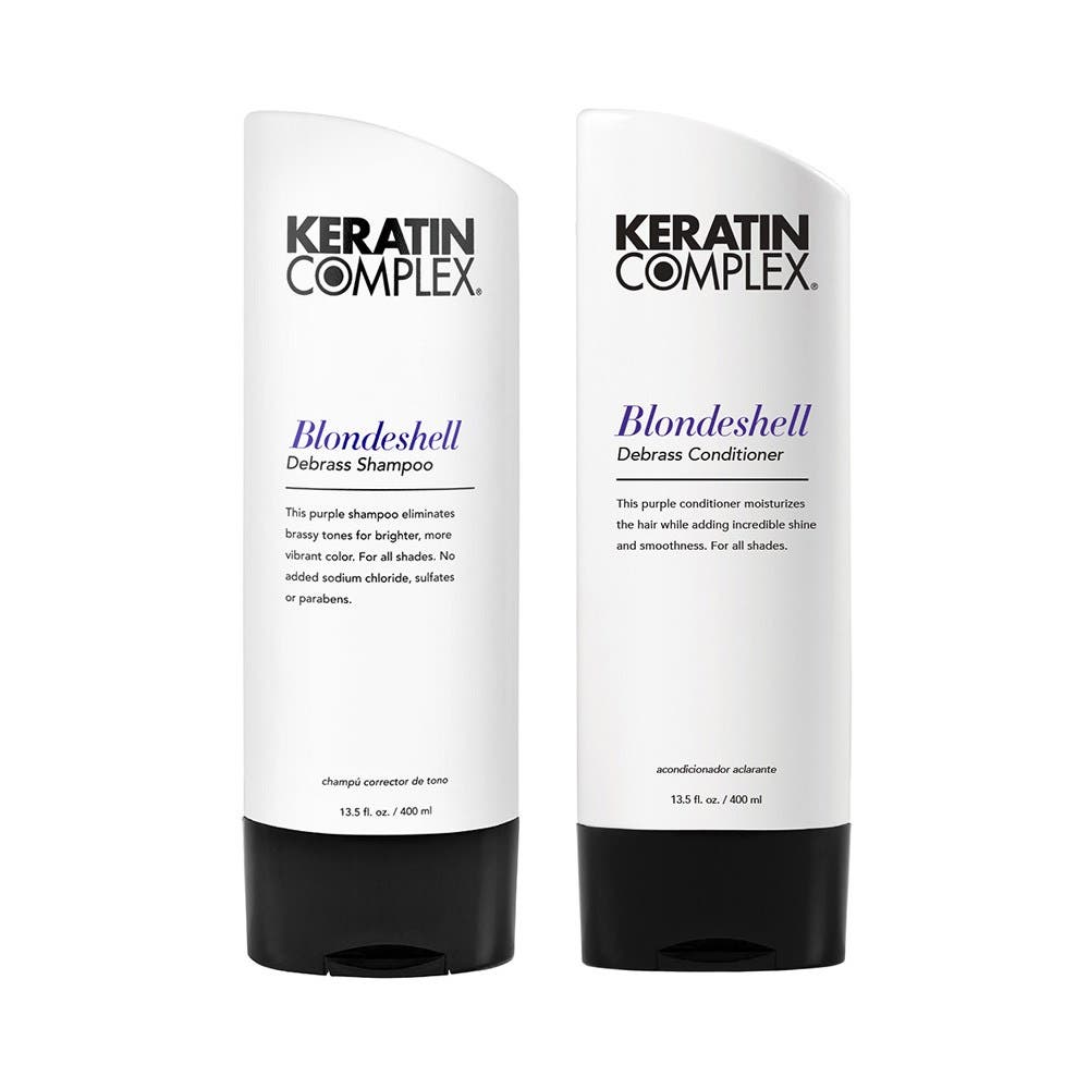 Keratin Complex Blondeshell Debrass Shampoo & Conditioner Duo 400ml