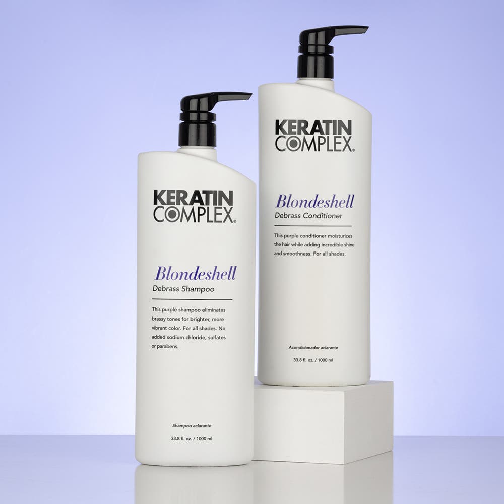 Keratin Complex Blondeshell Shampoo & Conditioner 1L