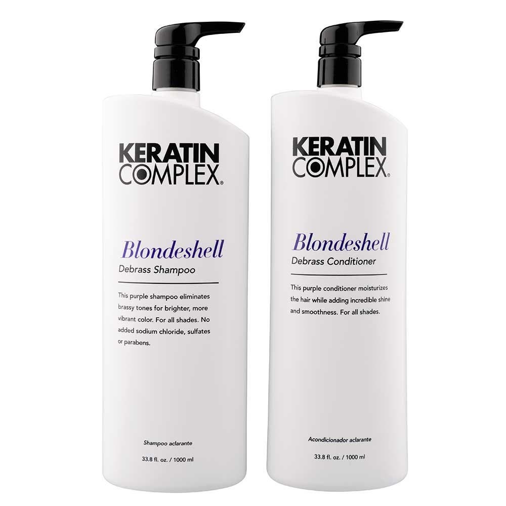 Keratin Complex Blondeshell Shampoo & Conditioner 1L