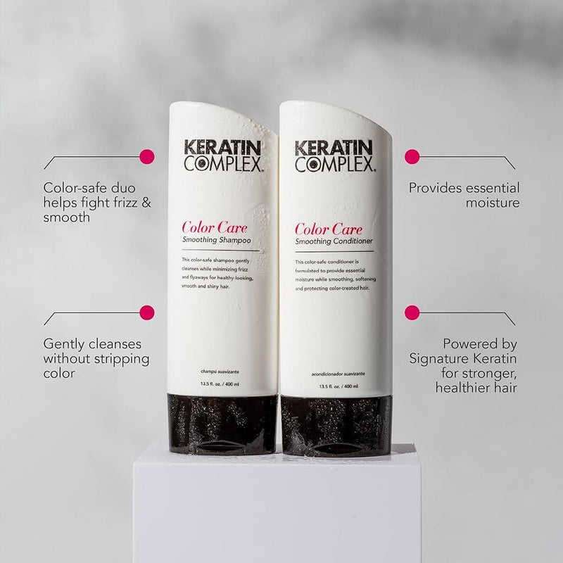 Keratin Complex Colour Care Smoothing Shampoo & Conditioner Duo 400ml