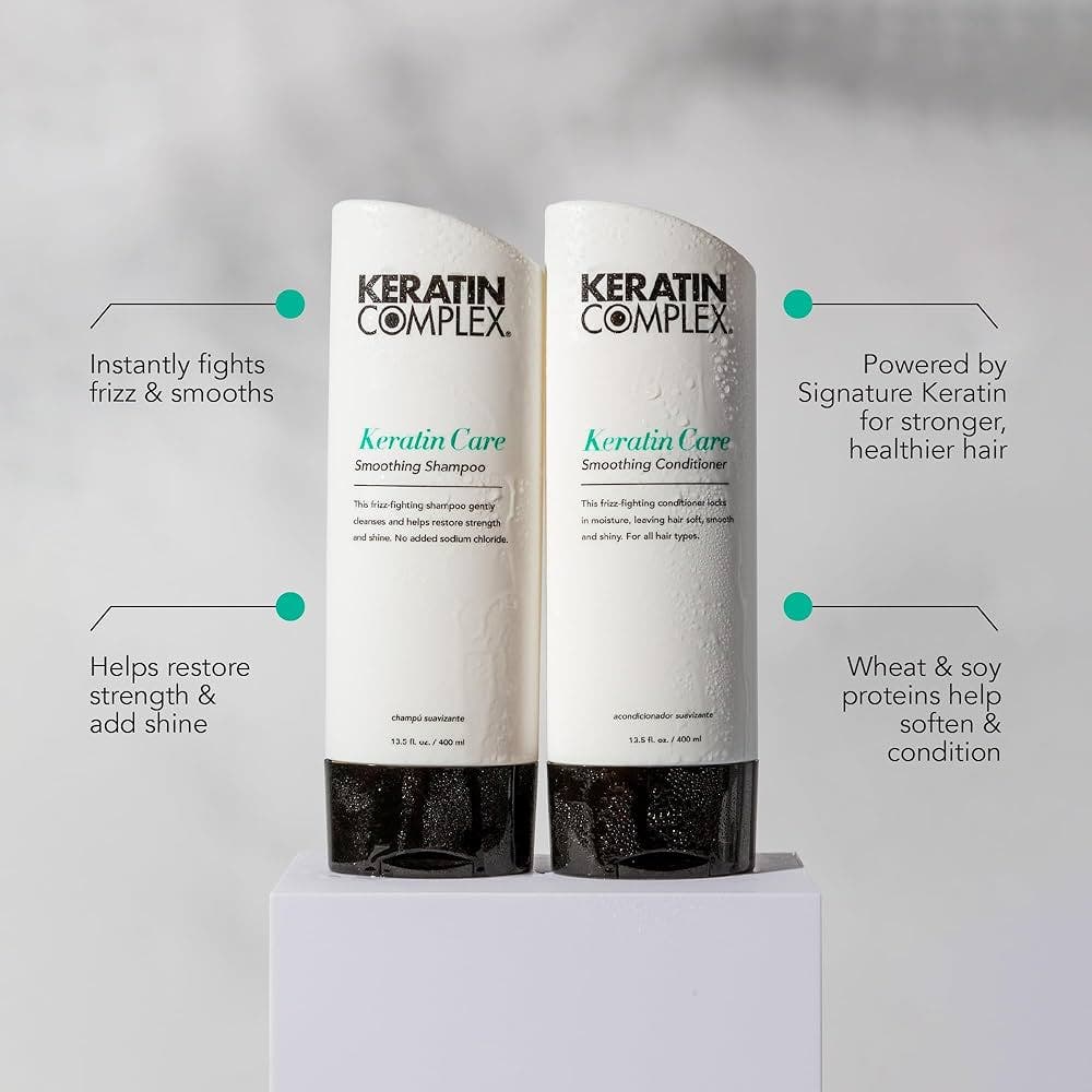 Keratin Complex Keratin Care Smoothing Shampoo & Conditioner Duo 400ml