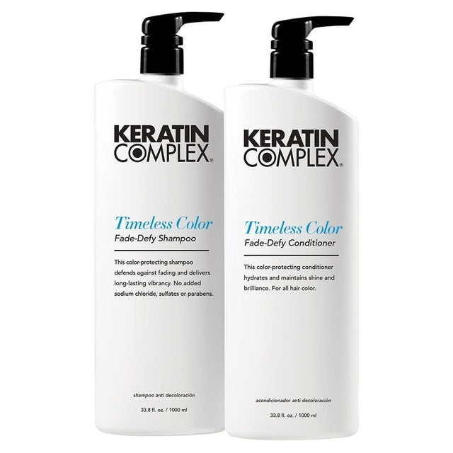 Keratin Complex Timeless Colour Shampoo & Conditioner 1L
