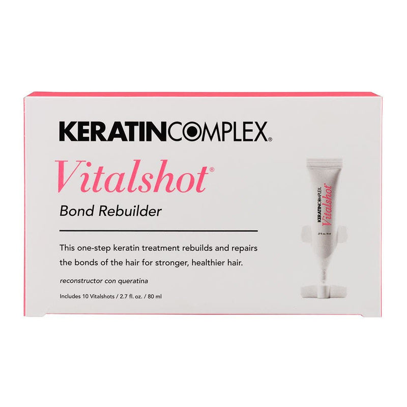 Keratin Complex Vital Shot Restorative Keratin Ampoules, 10x8ml