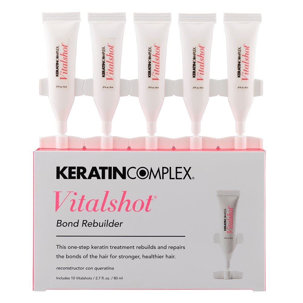 Keratin Complex Vital Shot Restorative Keratin Ampoules, 10x8ml