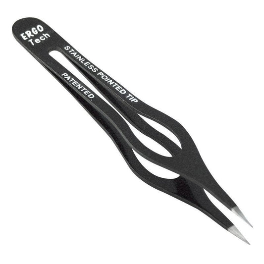 Kiepe Ergo Tech Stainless Pointed Tip/ Split Tweezer 119-3