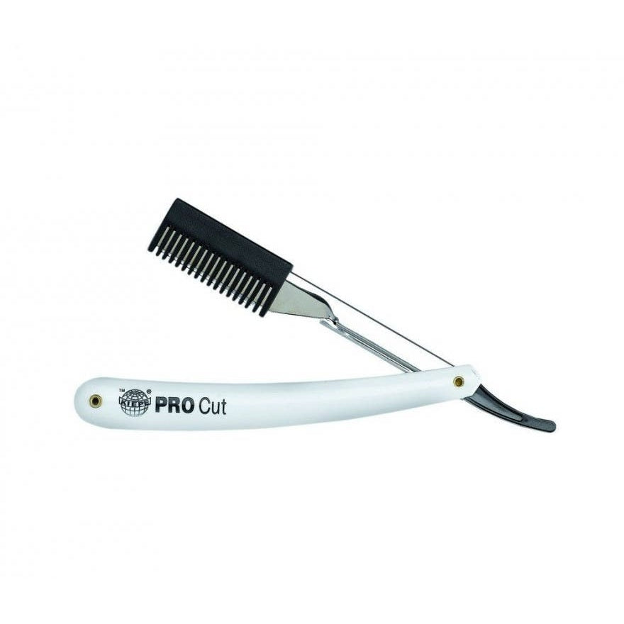 Kiepe Cutthroat Razor Scissors Professional / Barber & Hair Thinning Comb
