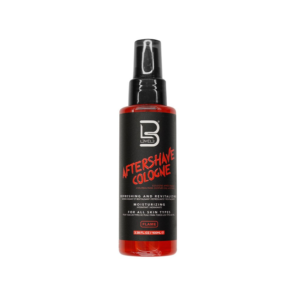 L3VEL3 Aftershave Cologne Travel 100ml - Flame
