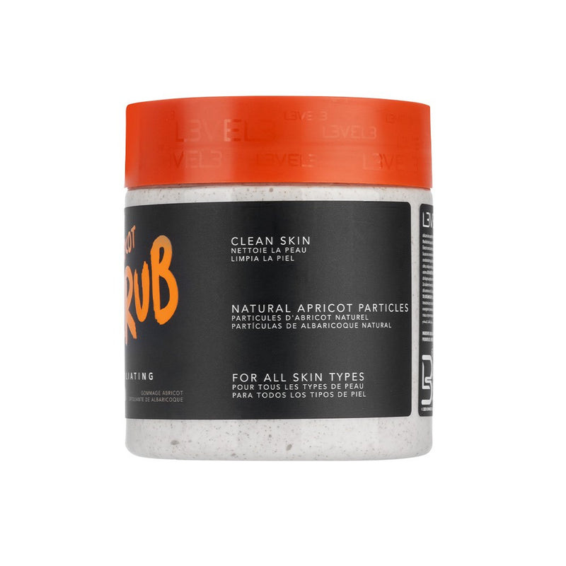 L3VEL3 Apricot Scrub, Facial Exfoliating 500ml