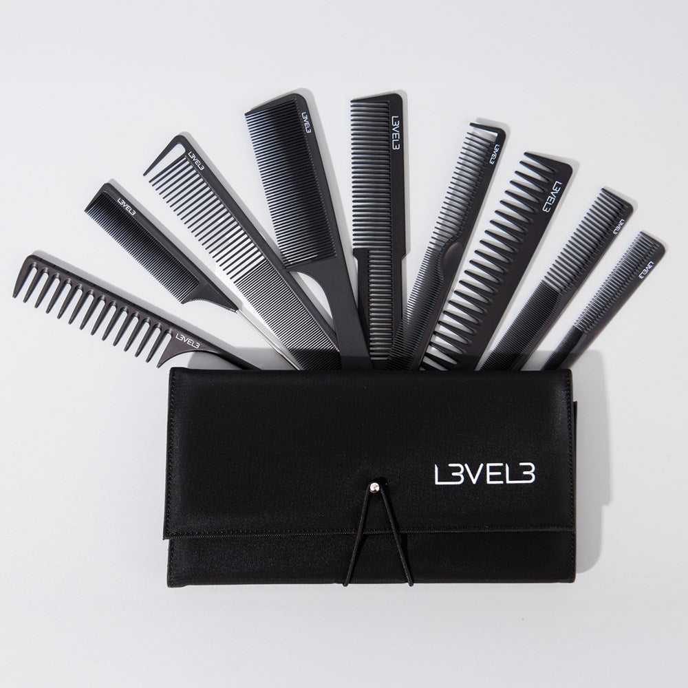 L3VEL3 Comb Set 9pk with Pouch