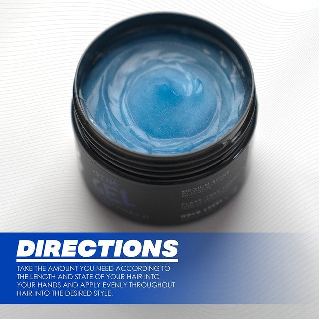 L3VEL3 Cream Gel, Medium Hold Medium Shine 1L