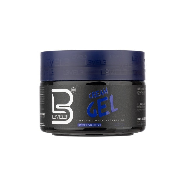 L3VEL3 Cream Gel, Medium Hold Medium Shine 250mL