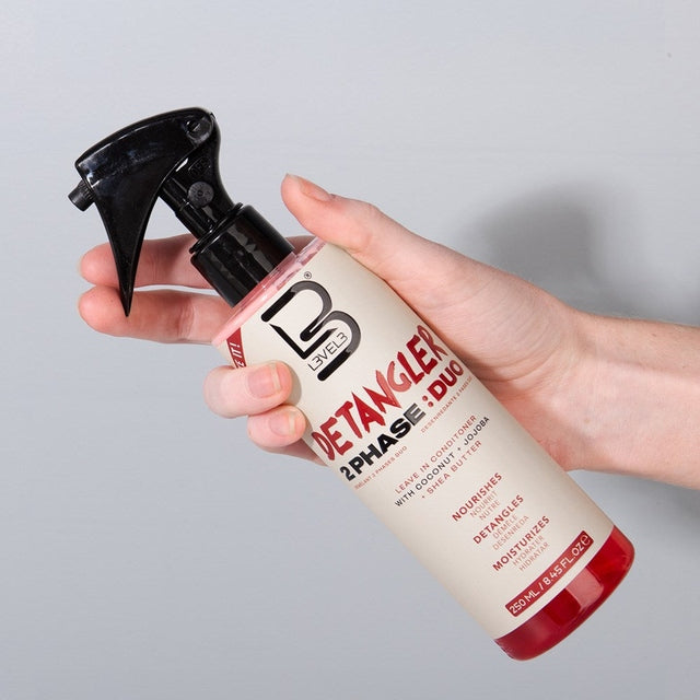 L3VEL3 Detangler 2 Phase:DUO Leave-in Conditioner 250mL
