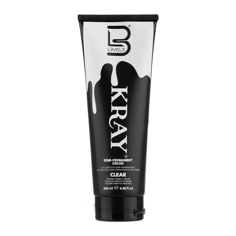 L3VEL3 Kray Semi Permanent Hair Colour - Clear