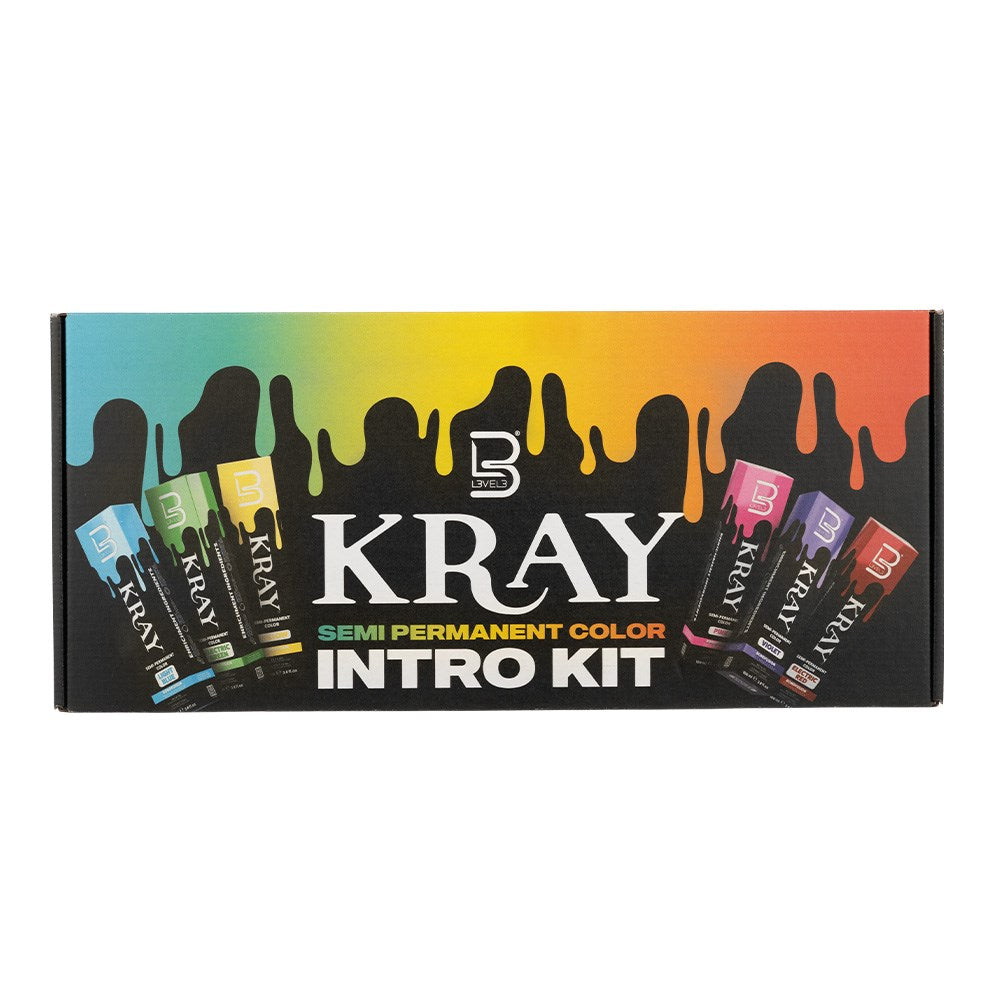 L3VEL3 Kray Semi Permanent Hair Colour - Introduction Kit