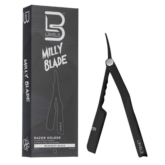 L3VEL3 Milly Blade Razor Holder - Midnight Black